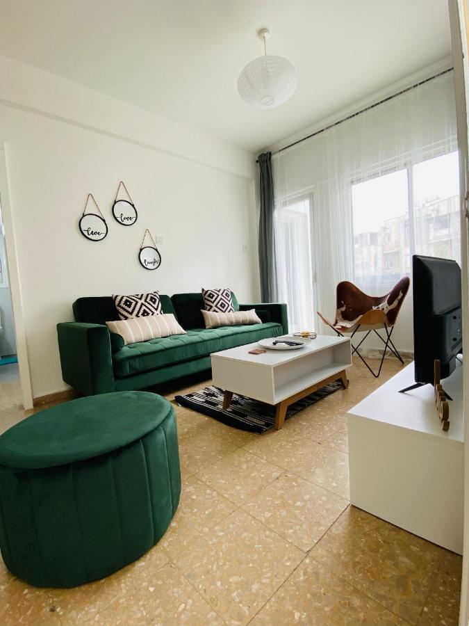Boho-Chic One Bedroom Flat In Engomi Dış mekan fotoğraf