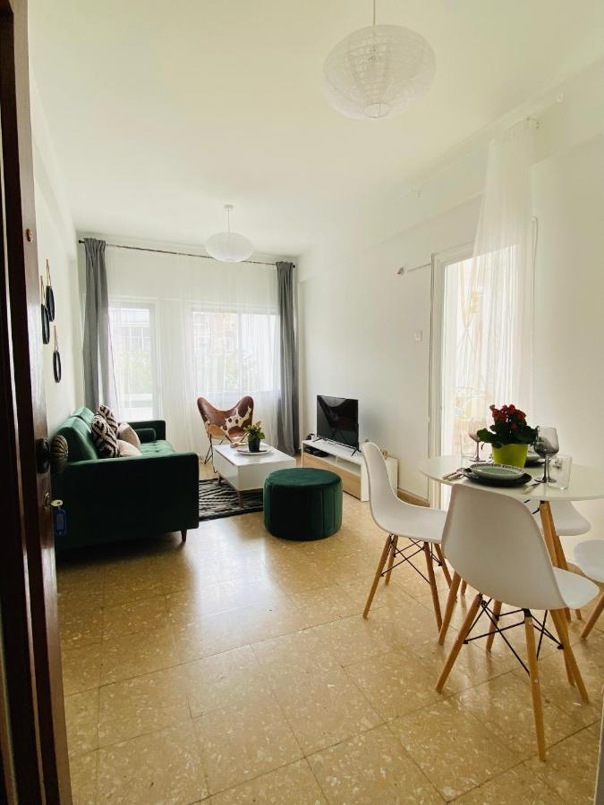 Boho-Chic One Bedroom Flat In Engomi Dış mekan fotoğraf